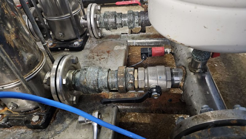 Устранение аварии на ВЗУ!